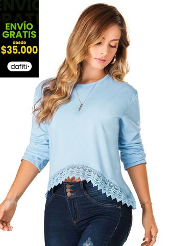 Buzo Mujer Azul Mp 88853 MP