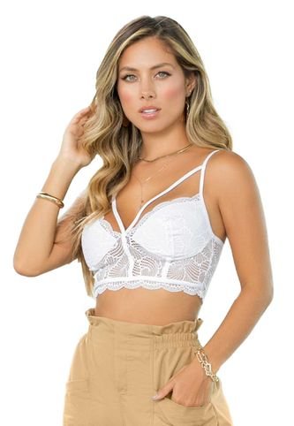 Crop Top Mujer Blanco Mp 101931 MP