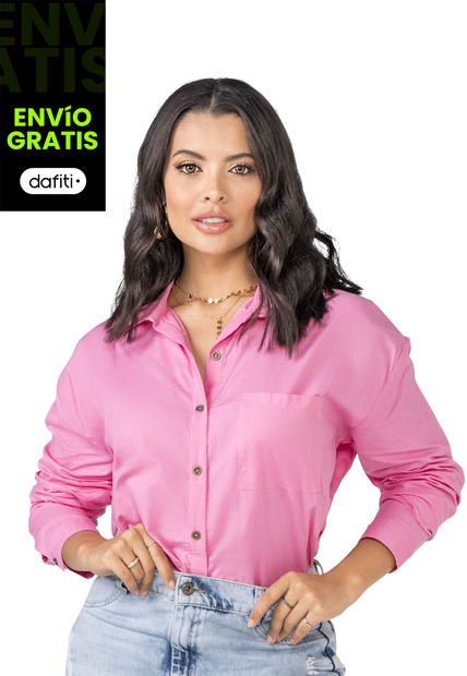 Camisa Exterior Fucsia Mp 34733