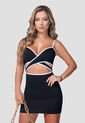 Vestido Corto Mujer Negro Mp 103992 de MP