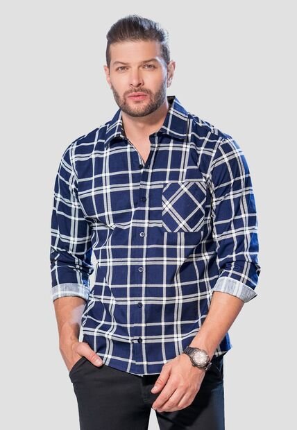 Camisa Hombre Estampado Mp 105330