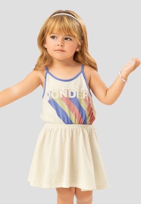 Vestido Paq X2 Infantil Femenino Bicolor Mp 108196