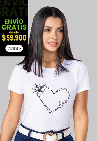 Camiseta Mujer Blanco Mp 102322 MP