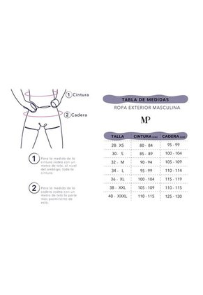 Bermuda Para Hombre Azul MP