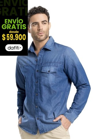 Camisa Masculino Azul Mp 6870 MP