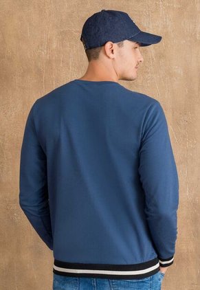 Buzo Hombre Azul Profundo Mp 112808