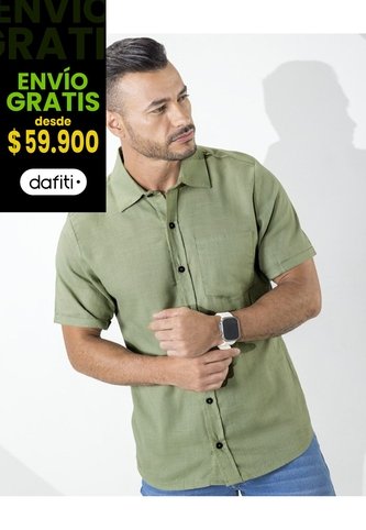 Camisa Hombre Verde Oliva Mp 5113 MP