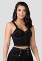 Crop Top Mujer Negro Mp 100320 de MP
