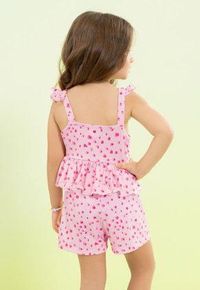 Conjunto Infantil Femenino Multicolor Mp 104528