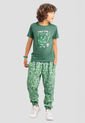 Conjunto Infantil Masculino Verde Mp 103680 de MP