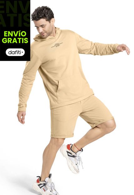 Buzo Masculino Caramelo Mp 7091