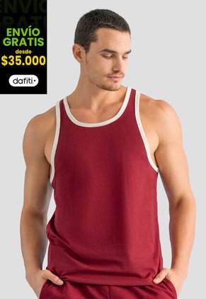 Camisilla Hombre Merlot Mp 1944