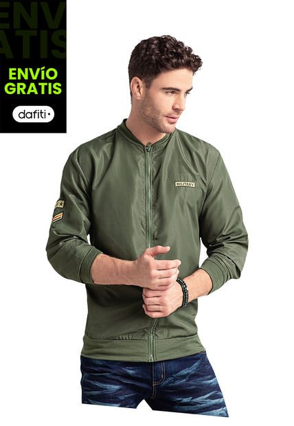 Chaqueta Juvenil Para Masculino MP -Verde