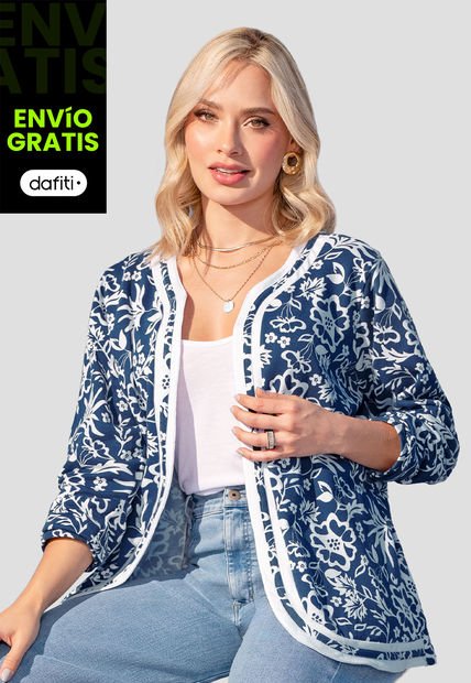 Chaqueta Mujer Estampado Mp 107977