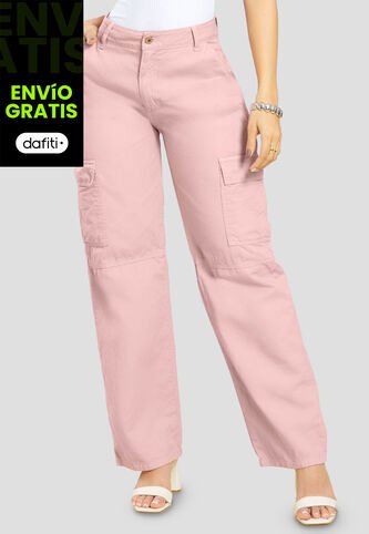 Pantalón Mujer Rosa Polvo Mp 111056 MP