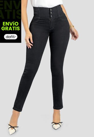 Jean Mujer Negro Mp 111055 MP