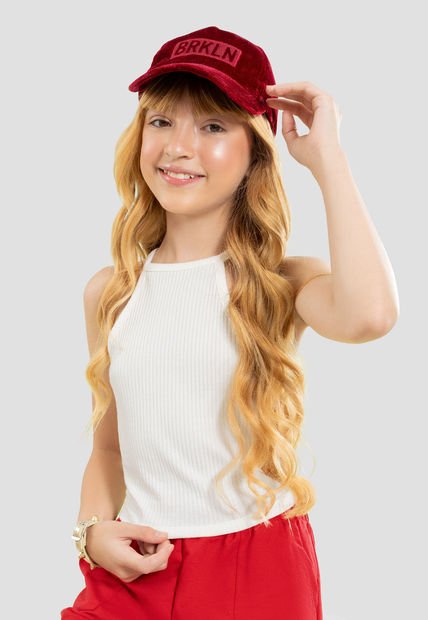 Camiseta Infantil Femenino Blanco Mp 104120