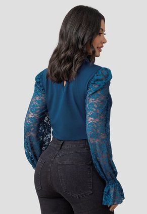 Blusa Mujer Azul Profundo Mp 110416