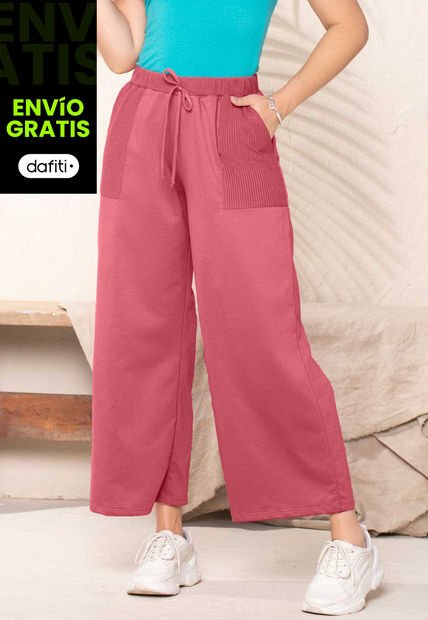 Pantalón Mujer Rosa Mp 821