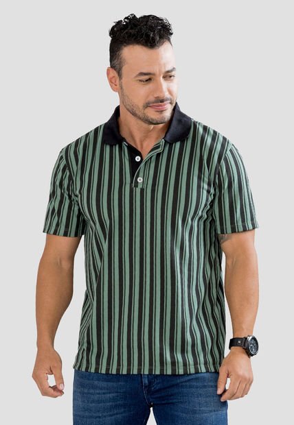 Polo Hombre Multicolor Mp 104125