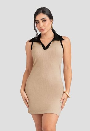 Vestido Mujer Latte Mp 110502