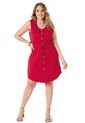 Vestido Corto Mujer Rojo Mp 5006 de MP