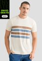 Camiseta Hombre Crema Mp 112553 de MP