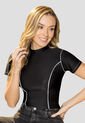 Camiseta Mujer Negro Mp 114103 de MP