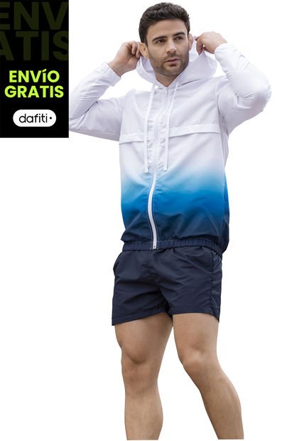 Chaqueta Hombre Blanco Mp 34803