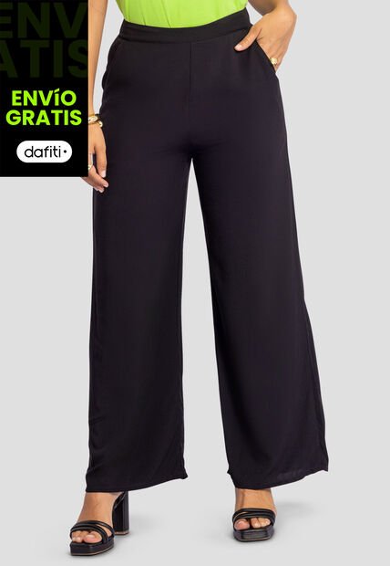 Pantalón Mujer Negro Mp 110430