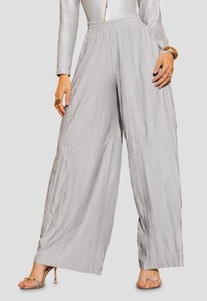 Pantalón Mujer Gris Claro Mp 113005