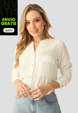 Camisa Mujer Crema Mp 112233 MP