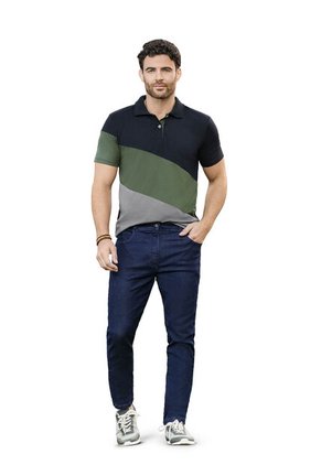 Jean Masculino Azul Oscuro Mp 6777