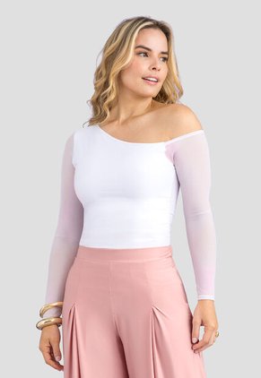 Blusa Mujer Blanco Mp 113625