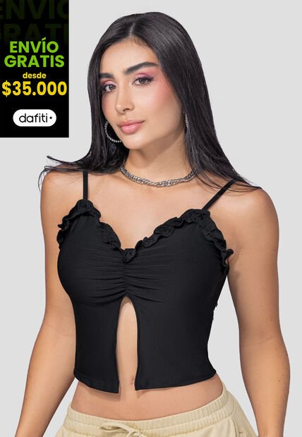 Blusa Mujer Negro Mp 110273