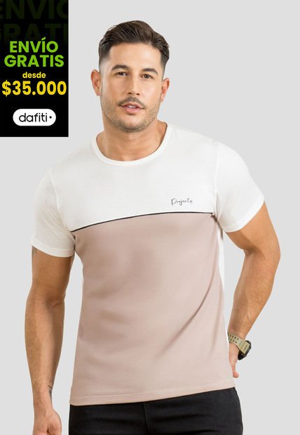Camiseta Hombre Multicolor Mp 107014