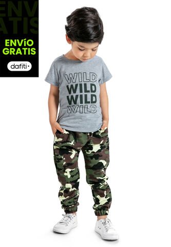 Conjunto Niños Infantil Multicolor Mp 91637 MP