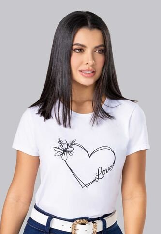 Camiseta Mujer Blanco Mp 102322 MP