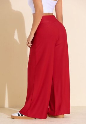 Pantalón Mujer Rojo Mp 3407