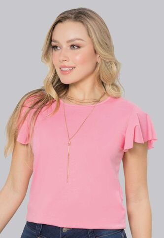 Blusa Mujer Rosado Mp 68386 MP