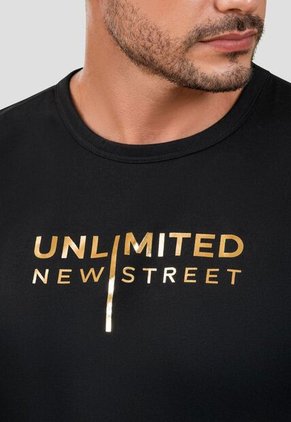 Camiseta Hombre Negro Mp 105402