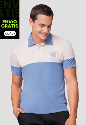 Polo Hombre Bicolor Mp 111910 MP