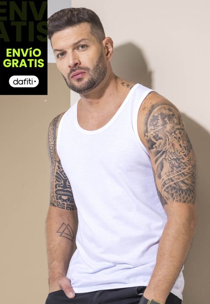 Camisilla Paq X2 Hombre Multicolor Mp 2121