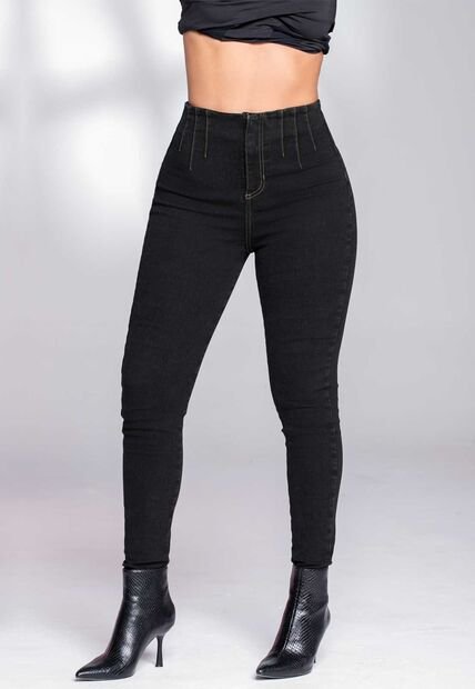 Jean Exterior Negro Mp 1319
