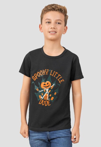 Camiseta Infantil Masculino Negro Mp 103963