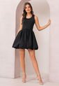 Vestido Corto Mujer Negro Mp 105150 de MP