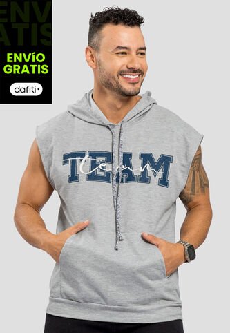 Camiseta Hombre Gris Jaspe Mp 110976 MP