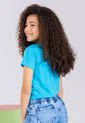 Camiseta Infantil Femenino Azul Turquesa Mp 101498 de MP