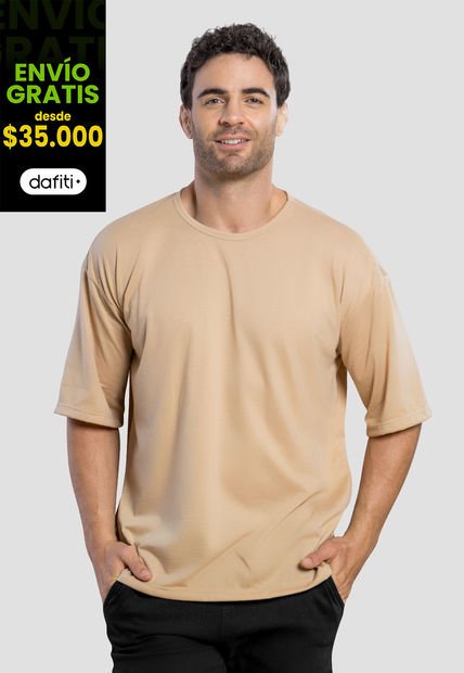 Camiseta Hombre Caramelo Mp 105342