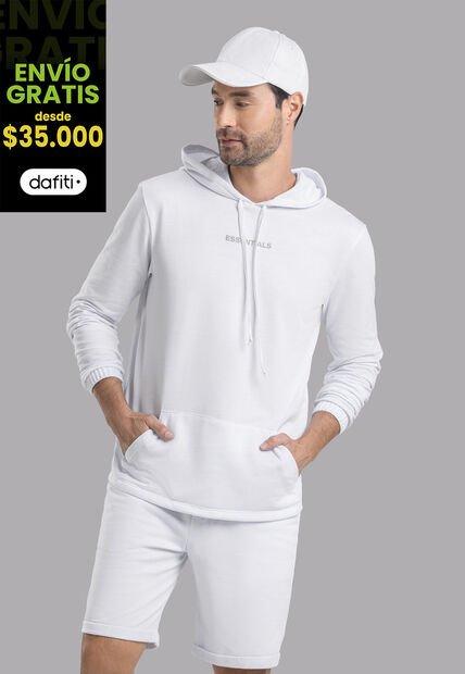 Bermuda Hombre Blanco Mp 6445